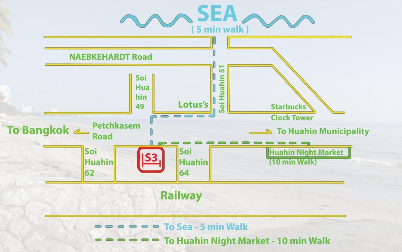 S3 Huahin Hotel Экстерьер фото